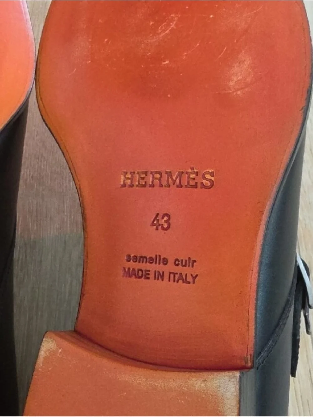 Brand New Hermès Derby Homme Joris Shoes
